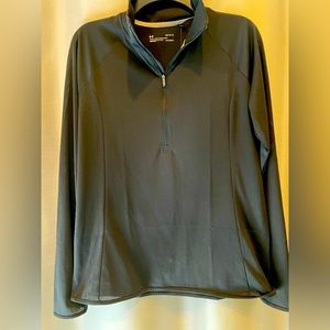 Under Amour Black heatgear long sleeve athletic shirt